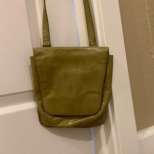 Light green hobo crossbody purse